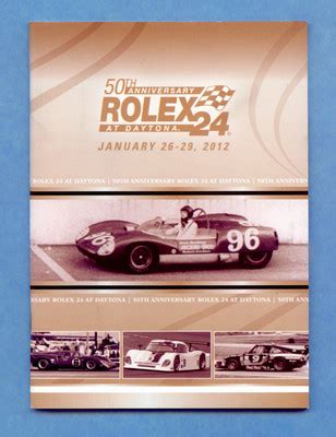 50th ROLEX 24 Commemorative Poster Photos of Every Winning 